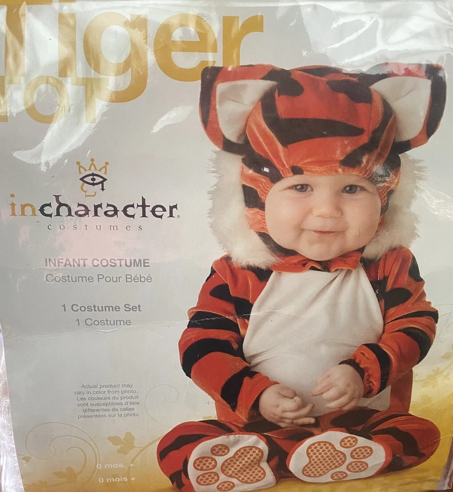 Disfraz Tigre Bebé Halloween - Talla Grande Foto 3 de 4