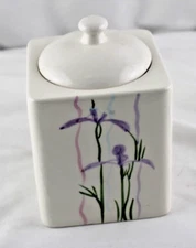 Corelle Coordinates Shadow Iris Canister 5 3/4" Tall without Lid