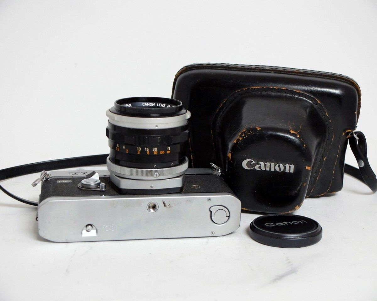 Canon TL QL FL 50mm 1:1.8 35mm SLR Film Camera | eBay