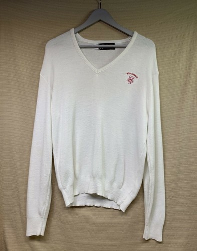 Vintage Wisconsin Badgers Jersild White 