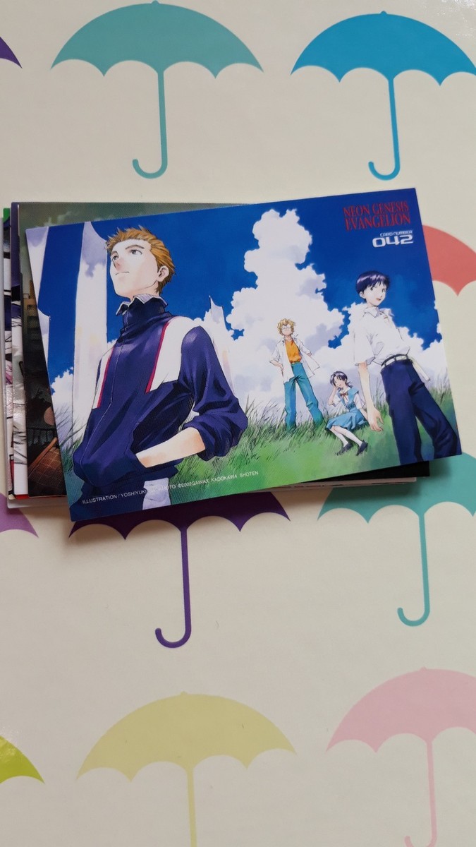 NEON GENESIS EVANGELION YOSHIYUKI SADAMOTO TRADING CARD N 42 | eBay