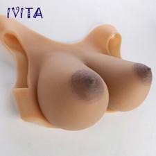 Crossdresser GG Cup Large Areola Full Silicone Breast Forms Artificial Boobs