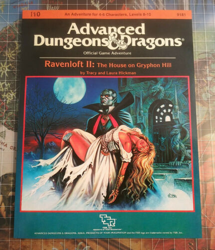 I10 Ravenloft II : The House on Gryphon Hill - Donjons & Dragons - D&D - AD&D - Photo 1/12