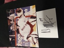 Hartford Wolf pack autographed card w/ picture #29 Al Montoya goaltender
