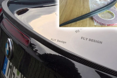 Autospoiler Carbon Optik Slipe passend für BMW 3er 2005-2013 E90, Diffusor Trunk - Bild 1 von 4