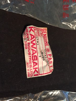 KAWASAKI NOS NEW KZ KX KD KE F11 ZX ZN GEAR CHANGE DRUM DISC 13145