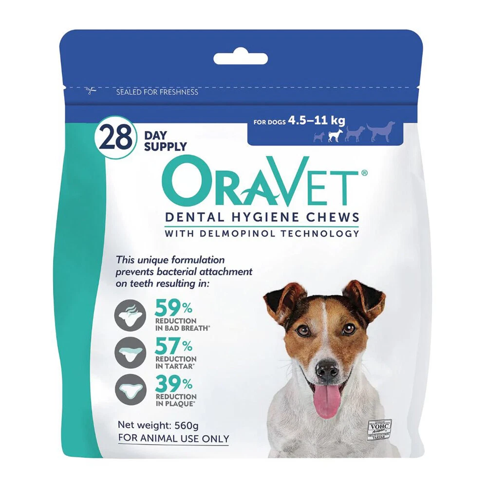 Oravet dental clearance chews for dogs