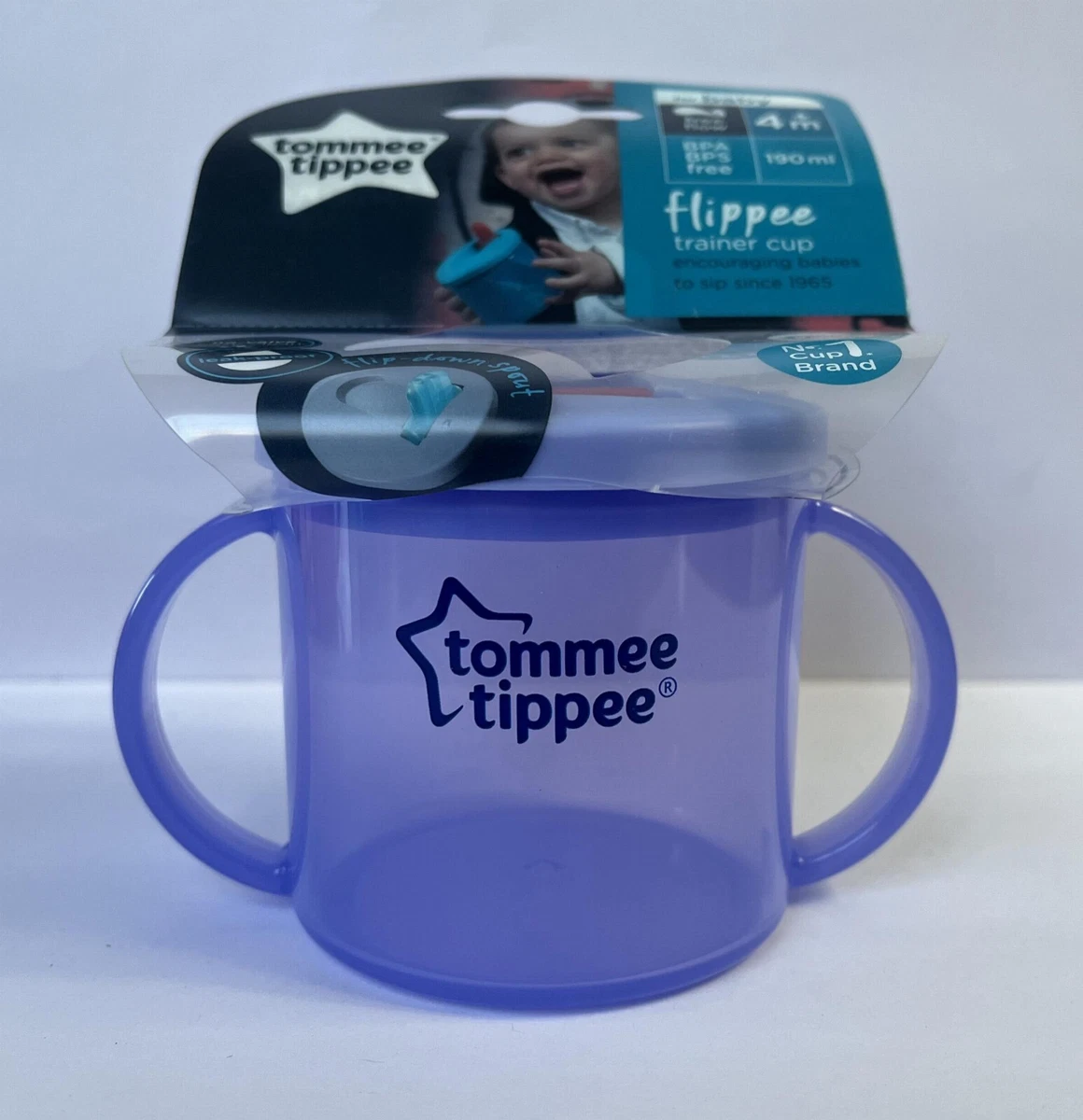 Baby Beakers Tommee Tippee Flippee Trainer Cup with Handles