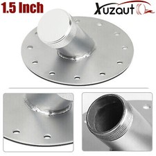 Bolt-on 1.5 Remote Fast Fill 2.75 Fuel Cell Filler Neck Wcap 45 Degree Silver