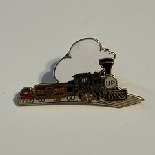 Union Pacific Train Pin by Pinnacle Designs Vintage Pin
