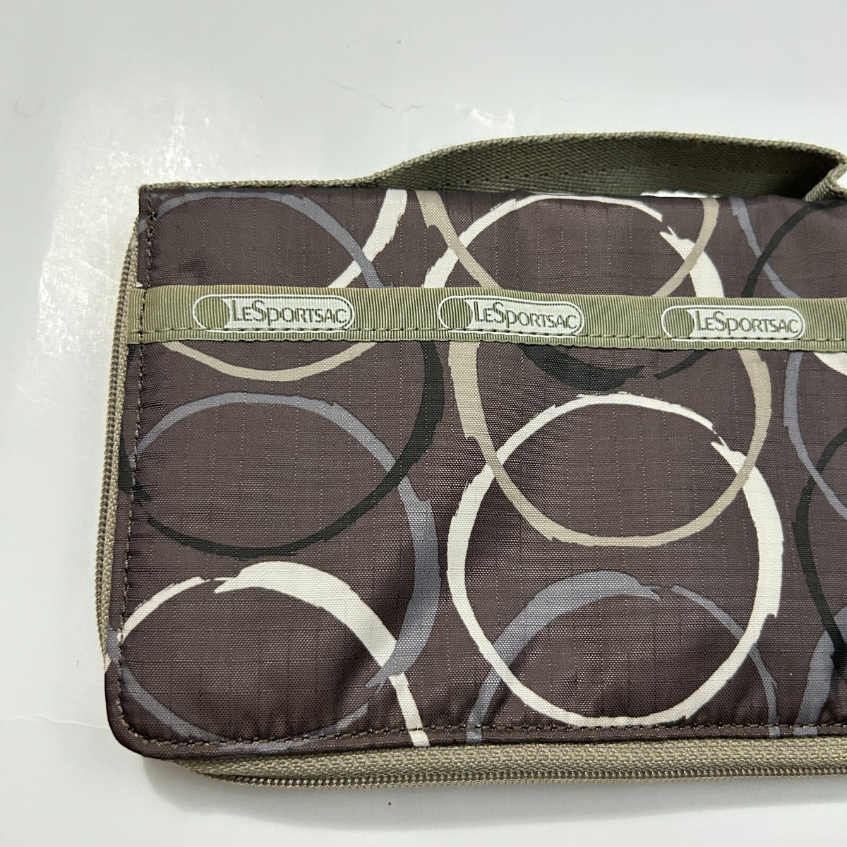 LeSportsac Travel Wallet Zip Around Passport Credit Card