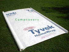 10ft. x 6ft. Tyvek DuPont Homewrap Ground Sheet Tarp Footprint 