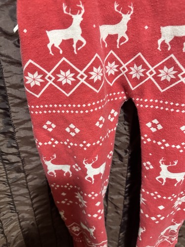 Tipsy Elves Fair Isle Youth Medium One Piece Outfit Hooded Christmas Reindeer - Picture 21 of 24