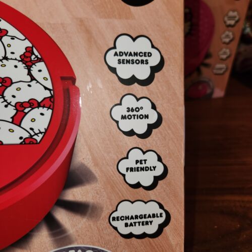NEW Sanrio Hello Kitty 3-in-1 Robot Vacuum Cleaner (RED), Keeps your space Clean - Picture 3 of 7