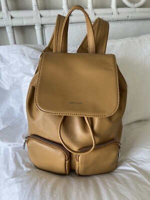 Matt & Nat Harvest Tatum Loom Women Backpack | Vegan Leather | Comfort Straps