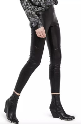 Black Vegan Leather Leggings | eBay