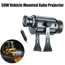 50W Vehicle Mounted Gobo Projector Custom Logo Decor Advertising Light Outdoor