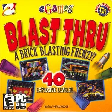 Blast Thru (PC CD), , Used; Very Good Book