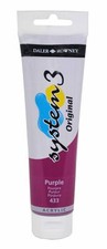 Image of Daler Rowney System 3 Acrylic Paint 150ml, Tubes, 60 Colours