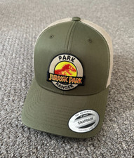 Jurassic Park Hat Park Ranger SnapBack Trucker Mesh Cap Handcrafted from Florida