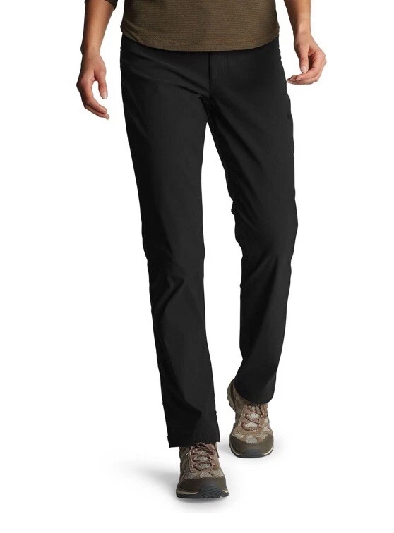 $70 Eddie Bauer Women's Rainier Stretch Pants Hiking Pants -Black-Size 8 (32W)
Opens in a new window