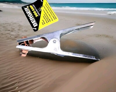 Berger 300 Amp welding ground clamp.Zinc plated.