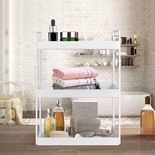 Aisung 3-Tier Bathroom Countertop Organizer Vanity Tray Cosmetic ...