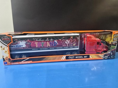 #ad #ad Peterbuilt Model 387 SEMI Truck Blaine#x27;s Farm amp; Fleet Toyland Toy 1:43 New $12.45