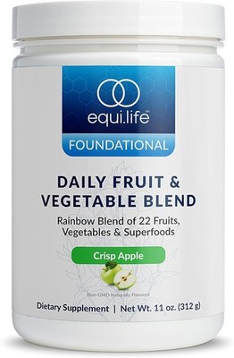 Equilife Daily Fruit & Vegetable Blend, Superfood Antioxidant Supplement, Cris