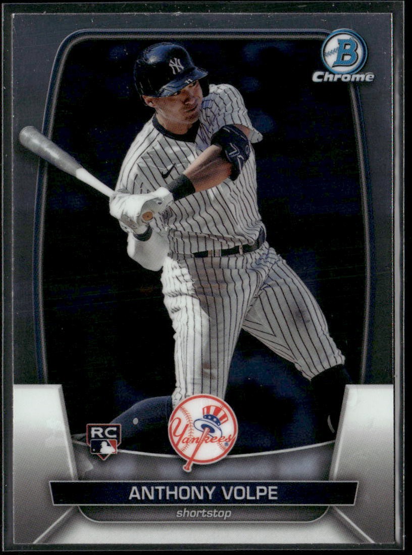 2023 Bowman Chrome #11 Anthony Volpe Rookie New York Yankees
