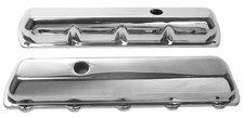 1964-80 Oldsmobile Stock Style Chrome Valve Covers V8 330 350 400 403 455 1964-80 Oldsmobile Stock Style Chrome Valve Covers V8 330 350 400 403 455