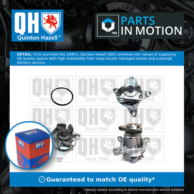 Water Pump fits FORD FOCUS C-MAX 1.8 2.0 03 to 07 Coolant QH 1142005 1142427 New