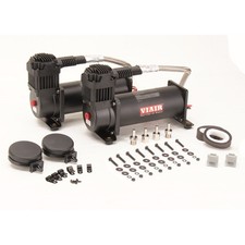 Viair 44442 Dual Air Suspension Compressor Kit 444c Black Viair 44442 Dual Air Suspension Compressor Kit 444c Black