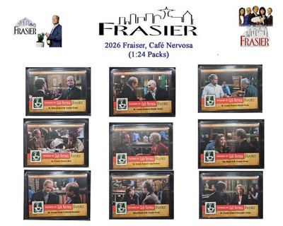 2026 Fraiser, Café Nervosa (1:24 Packs), You Pick