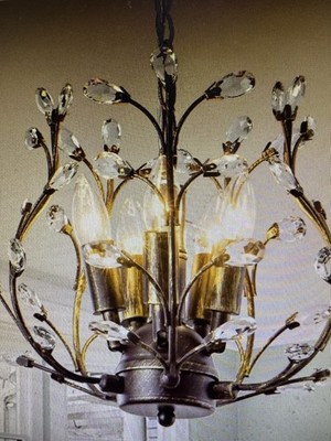 Vintage 5-Light Tree Branch Chandelier for Farmhouse Style Spaces