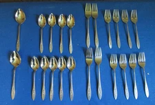 23 Pcs Oneida EMBER GLOW Oneidacraft Deluxe Stainless Flatware