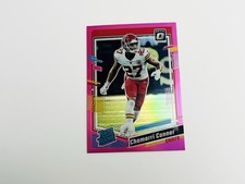 2023 Panini Donruss Optic #255 Chamarri Conner Pink Rated Rookie RC Chiefs