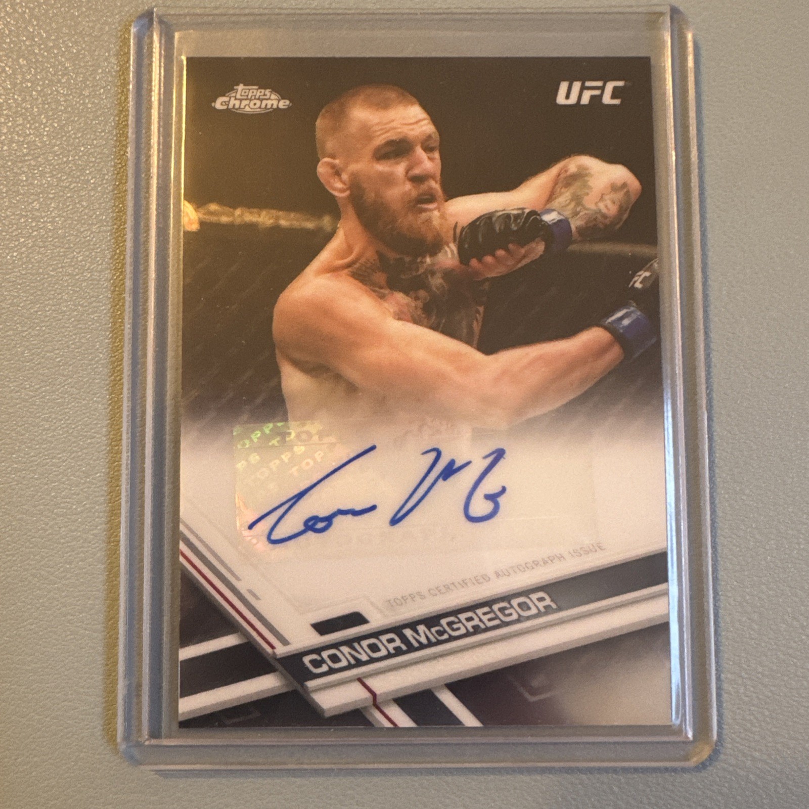 2017 Topps Chrome UFC Conor McGregor #AV-CM Auto