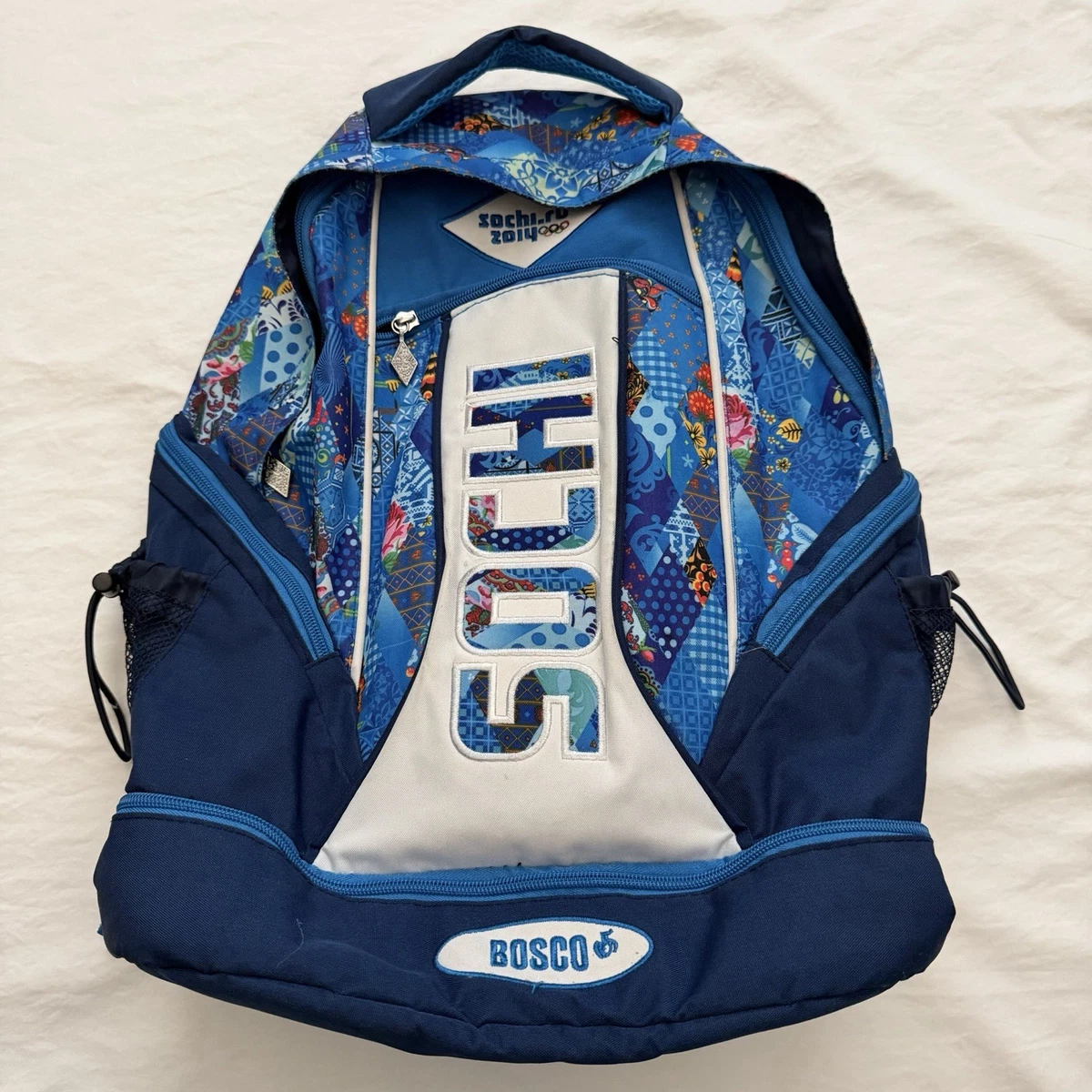 2014 Sochi Bosco Winter Olympics Backpack Apparel Bosco Green Multiple Pockets Sochi 2014 Clothing and Footwear Range Now Available in  main image 3