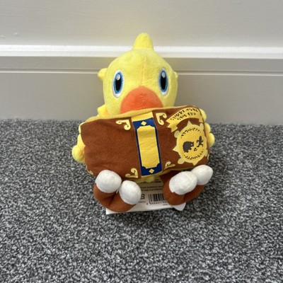Final Fantasy Plüsch Chocobo mit Buch (tomy)