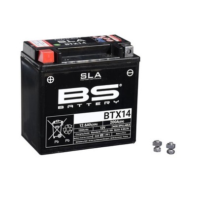 BS Batterie 12V 12AH YTX14- Gel -Battery (für: BMW K 1600 GT ABS K48 21-24 )