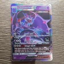 Pokemon TCG Naganadel GX Full Art Holo Ultra Rare 121/131 Forbidden Light on eBay