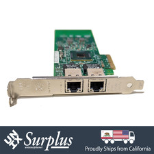 Intel E1G42ET Dual Port Gigabit RJ45 NIC YOTTAMARK PCIe Card High Profile