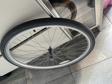 700c Front  Silver Alloy Hybrid city wheel Bike Wheel &  Tyre 700 x 40c