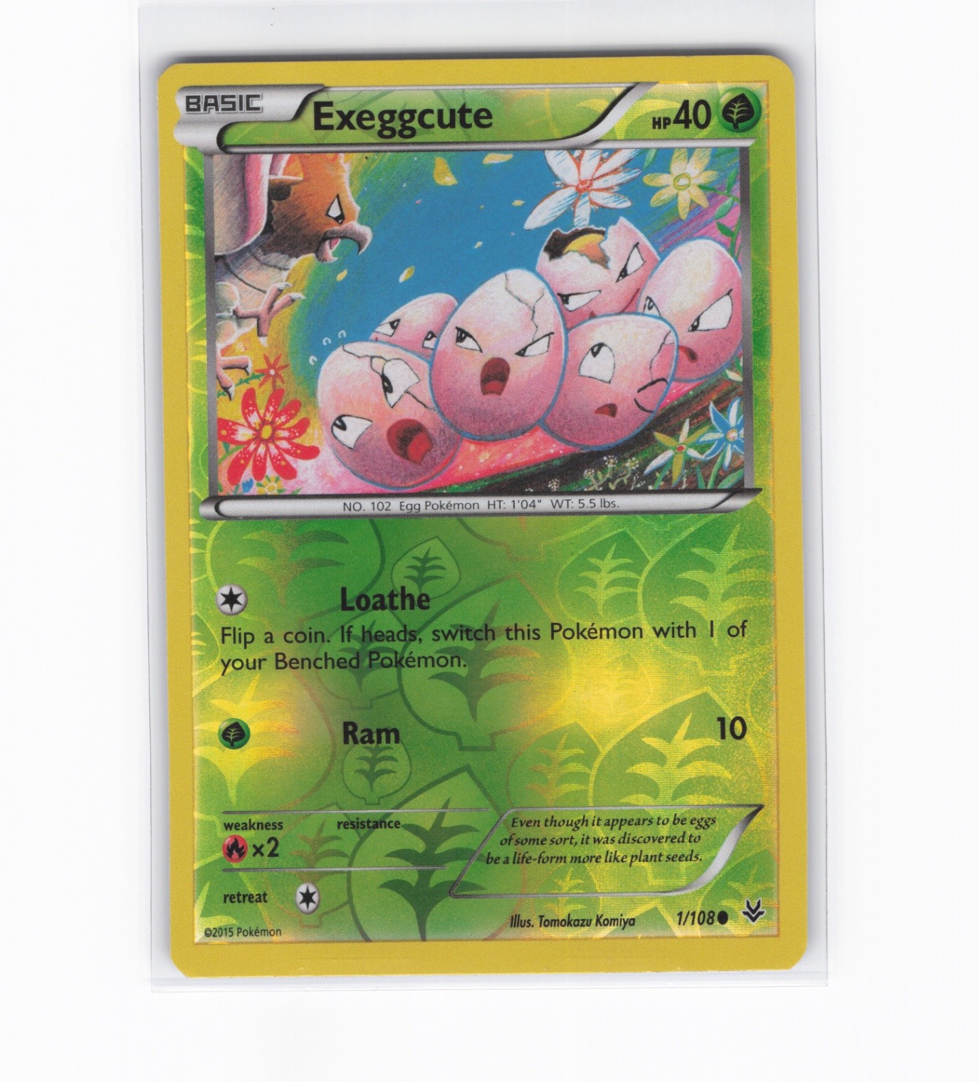 Exeggcute (Reverse Holo) XY - Roaring Skies 1/108 NM