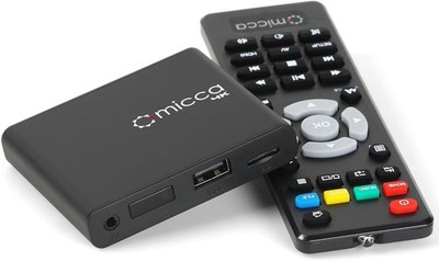 4K Ultra-HD Digital Media Player for USB Drives and MicroSD Cards, Digital Si...