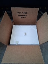 18 Used Standard CD Jewel Cases With White Tray