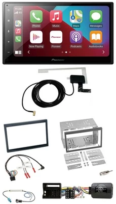 Pioneer USB Bluetooth DAB Lenkrad 2DIN Autoradio für Peugeot 307 2006-2009 - Bild 1 von 4