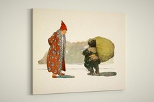 Jessie Willcox Smith - Twas the Night Before Christmas - Sack of Toys - Print