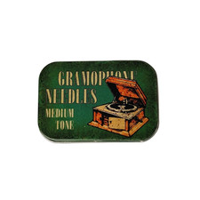 Needles for turntable with crank/phonograph 100pcs MEDIUM